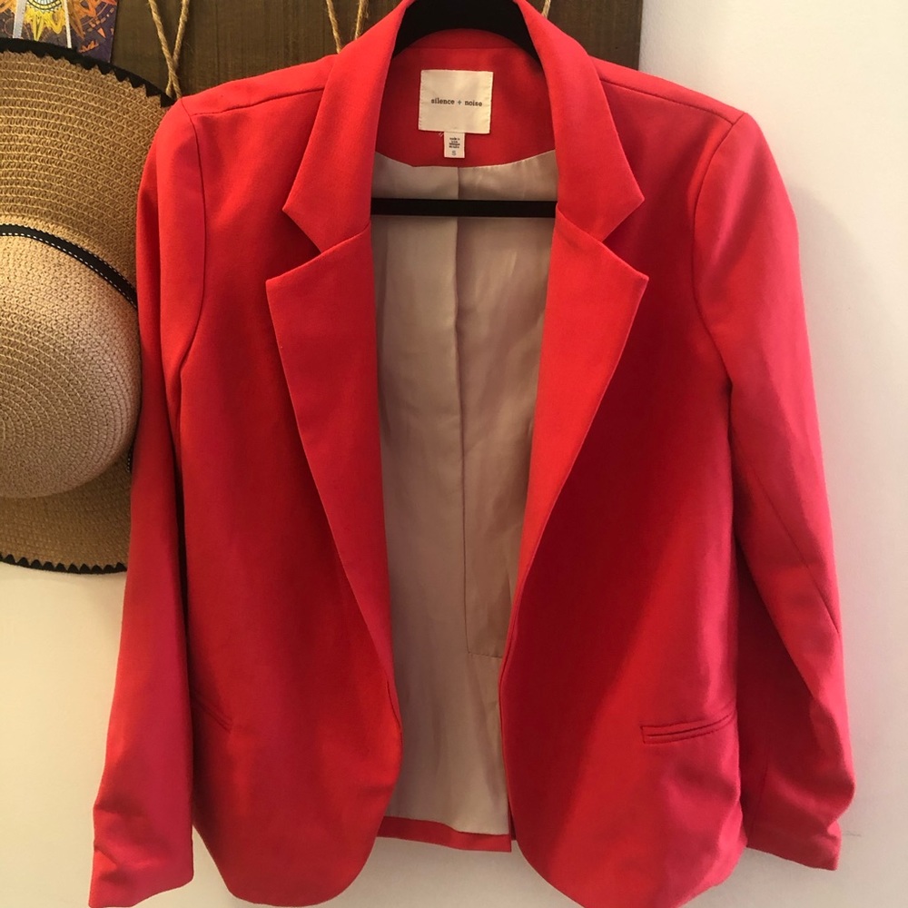 Coral blazer